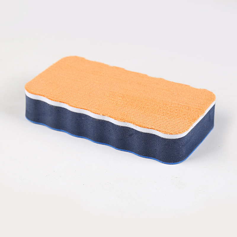 New Large and Small Magnetic Flannel Blackboard Eraser Whiteboard Eraser Teacher School Chalk Brush Factory Direct Sales