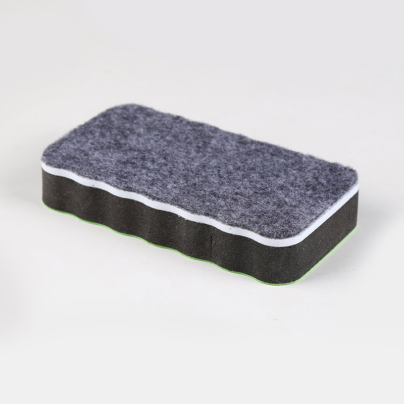 New Large and Small Magnetic Flannel Blackboard Eraser Whiteboard Eraser Teacher School Chalk Brush Factory Direct Sales