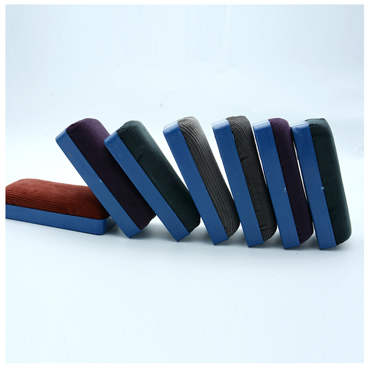 Whiteboard Eraser Large and Small Flannel Magnetic Plastic Easy to Wipe Chalk Accessories Blackboard Eraser Brush