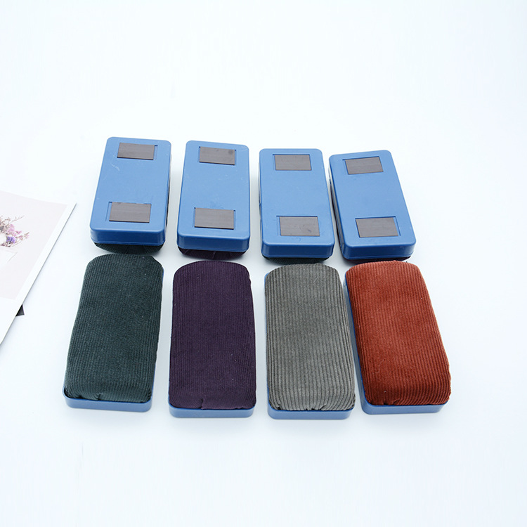 Whiteboard Eraser Large and Small Flannel Magnetic Plastic Easy to Wipe Chalk Accessories Blackboard Eraser Brush