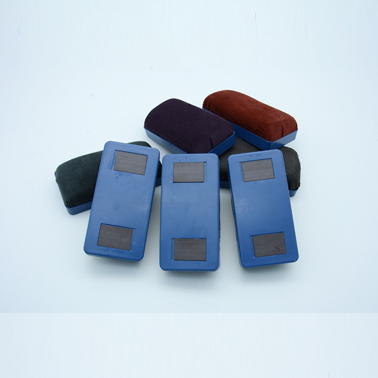 Whiteboard Eraser Large and Small Flannel Magnetic Plastic Easy to Wipe Chalk Accessories Blackboard Eraser Brush