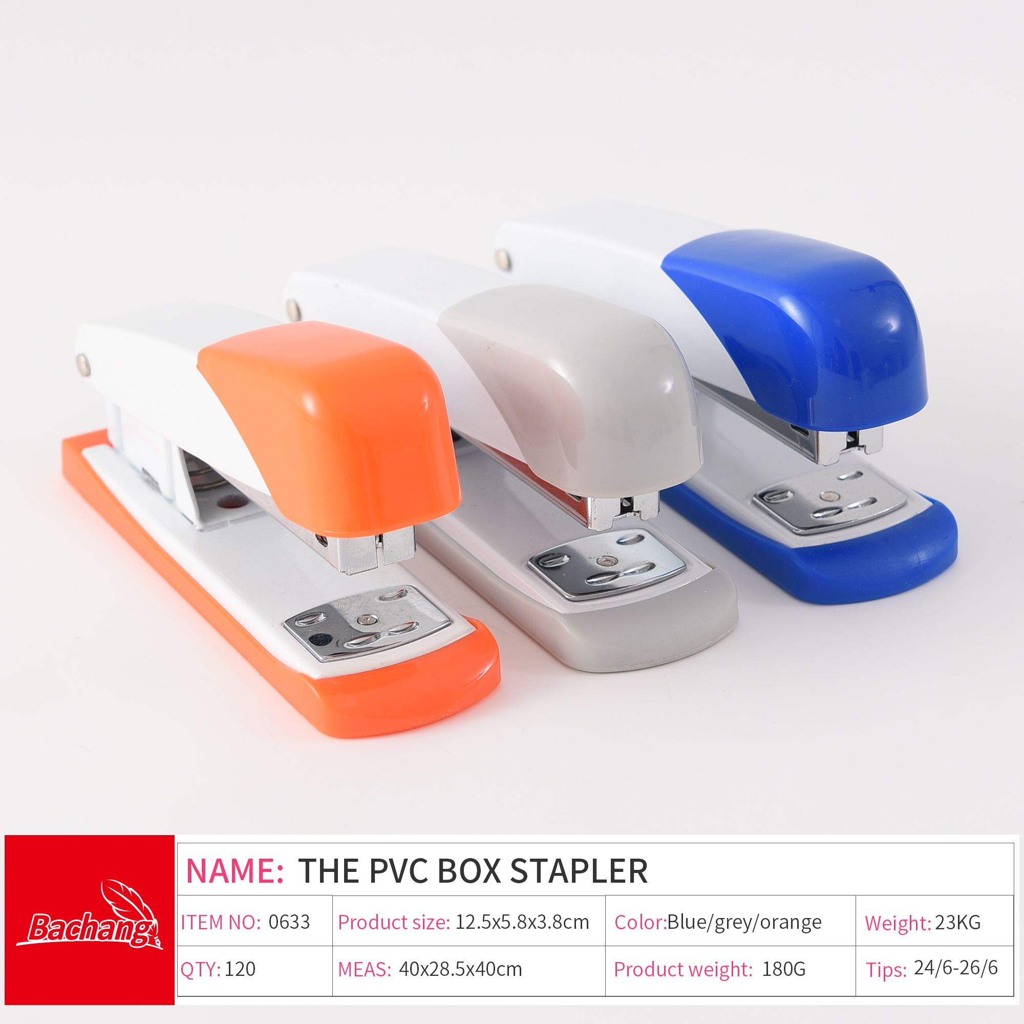 Manufacturers direct LOGO customized color metal stapler 24/6-26/6 staples Manufacturers direct LOGO customized color metal stapler 24/6-26/6 staples