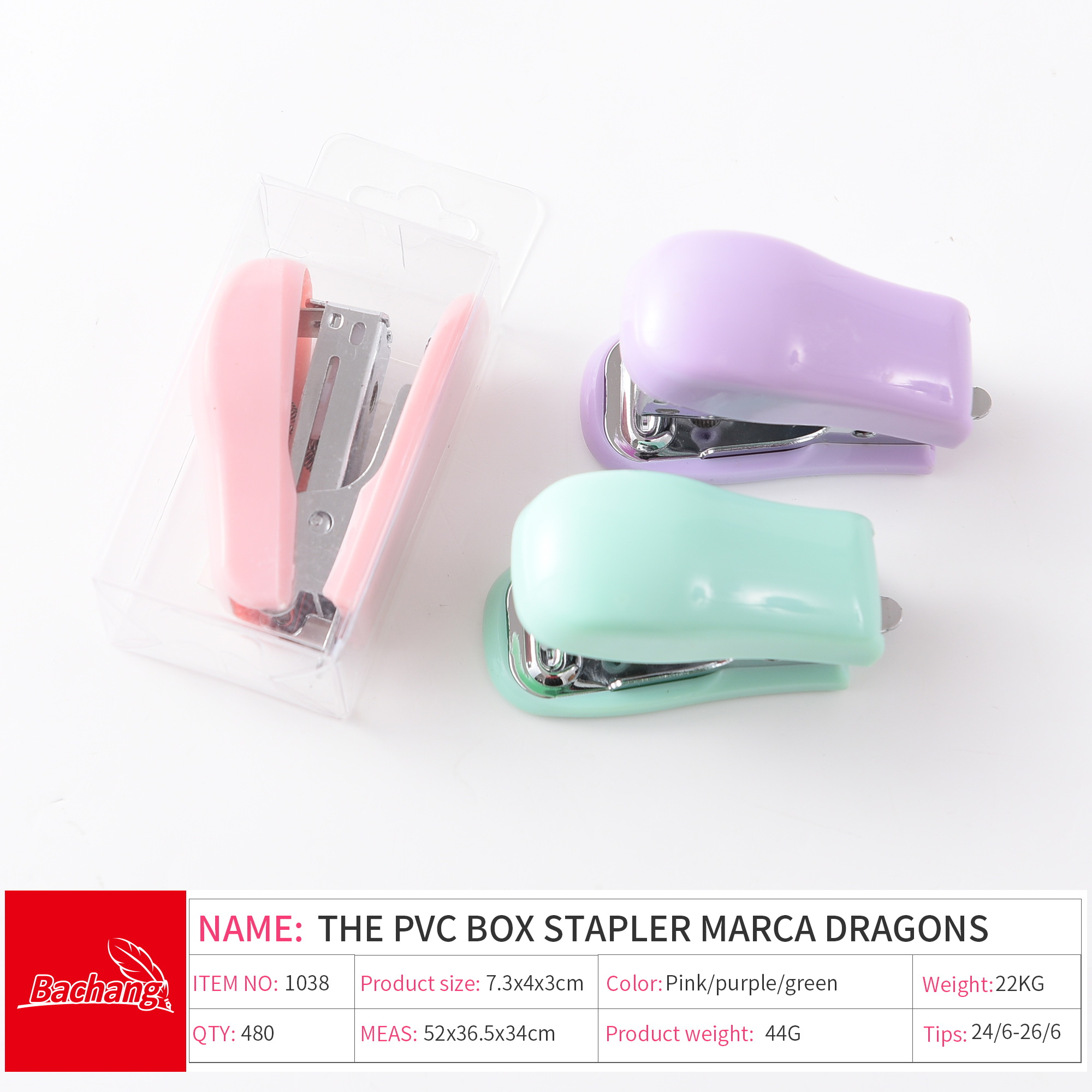 Factory direct LOGO customized metal office mini Macaron stapler 10# stapler Factory direct LOGO customized metal office mini Macaron stapler 10# stapler