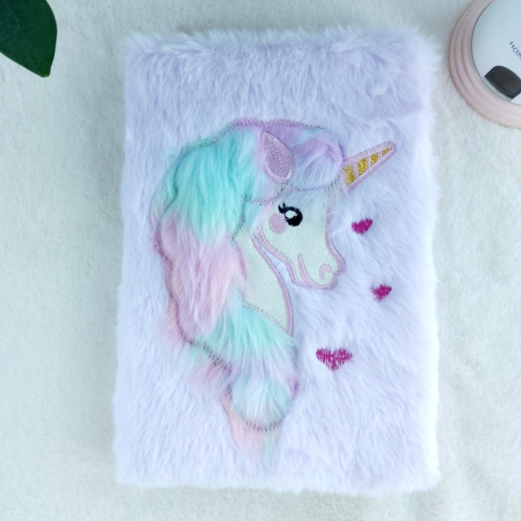 Factory Direct Sales A5 Plush Notebook Journal Book Hard Copy Creative Adorable Pet Stationery Gift