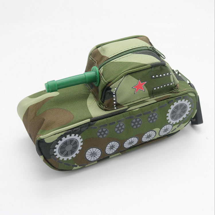 Cool tank wholesale style handsome boy password lock stationery storage pen bag pen box zipper writing case anti-theft