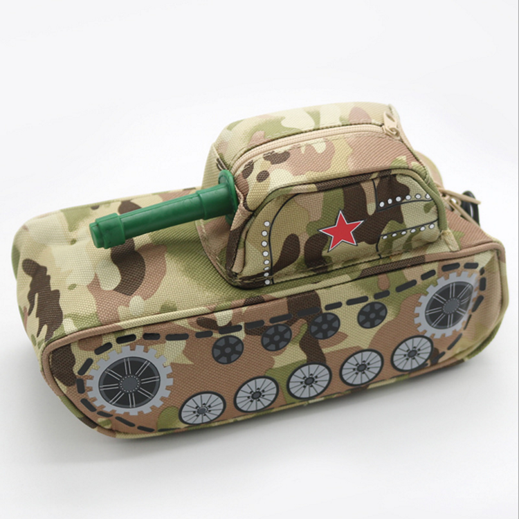 Cool tank wholesale style handsome boy password lock stationery storage pen bag pen box zipper writing case anti-theft