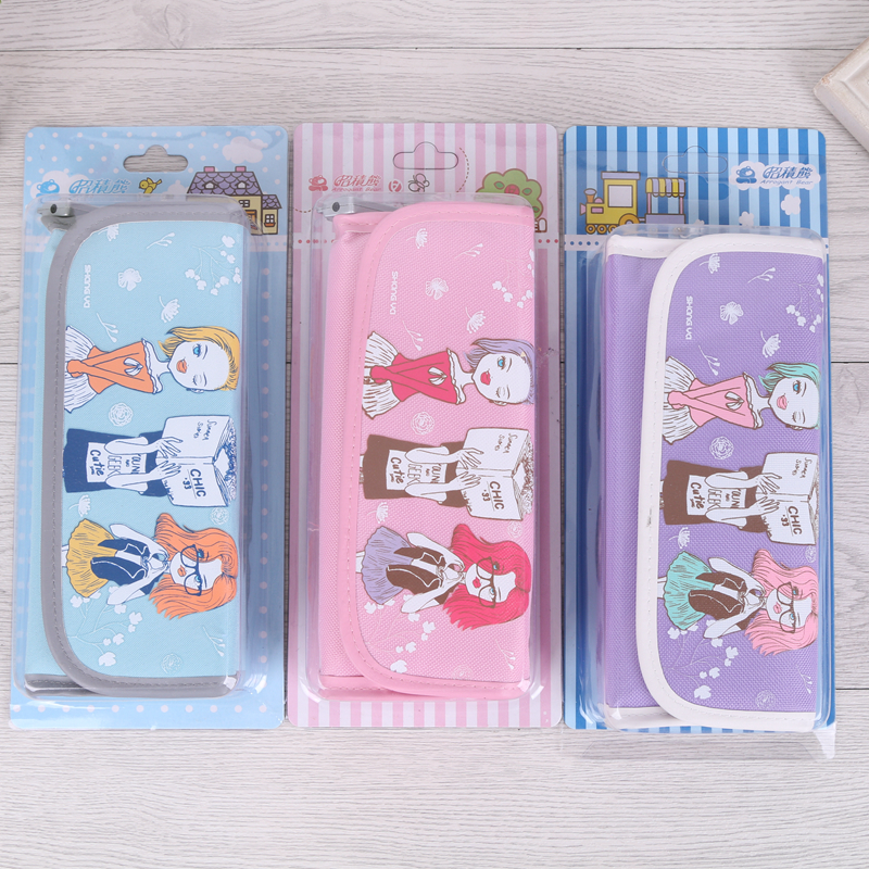 Cartoon Pencil Case Password Lock Stationery Box Stationery Storage Bag Student Pencil Case