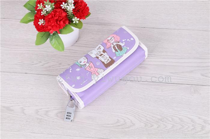 Cartoon Pencil Case Password Lock Stationery Box Stationery Storage Bag Student Pencil Case Cartoon Pencil Case Password Lock Stationery Box Stationery Storage Bag Student Pencil Case