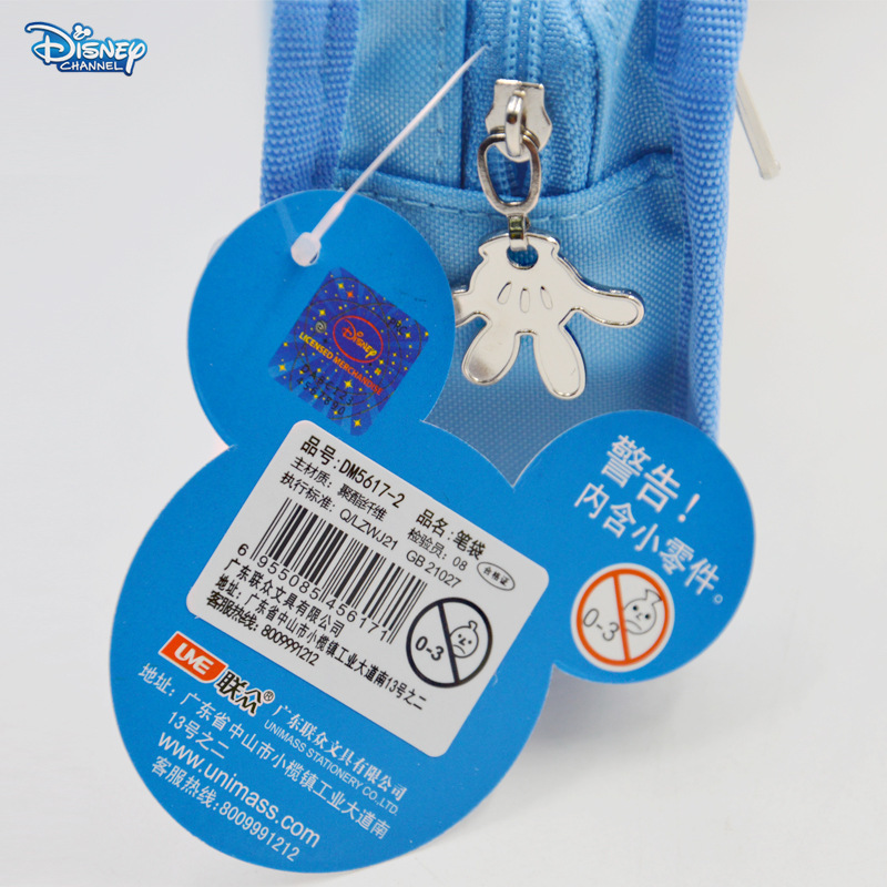Sidney special price cartoon creative pen bag mickey pen bag large capacity student pen bag wholesale