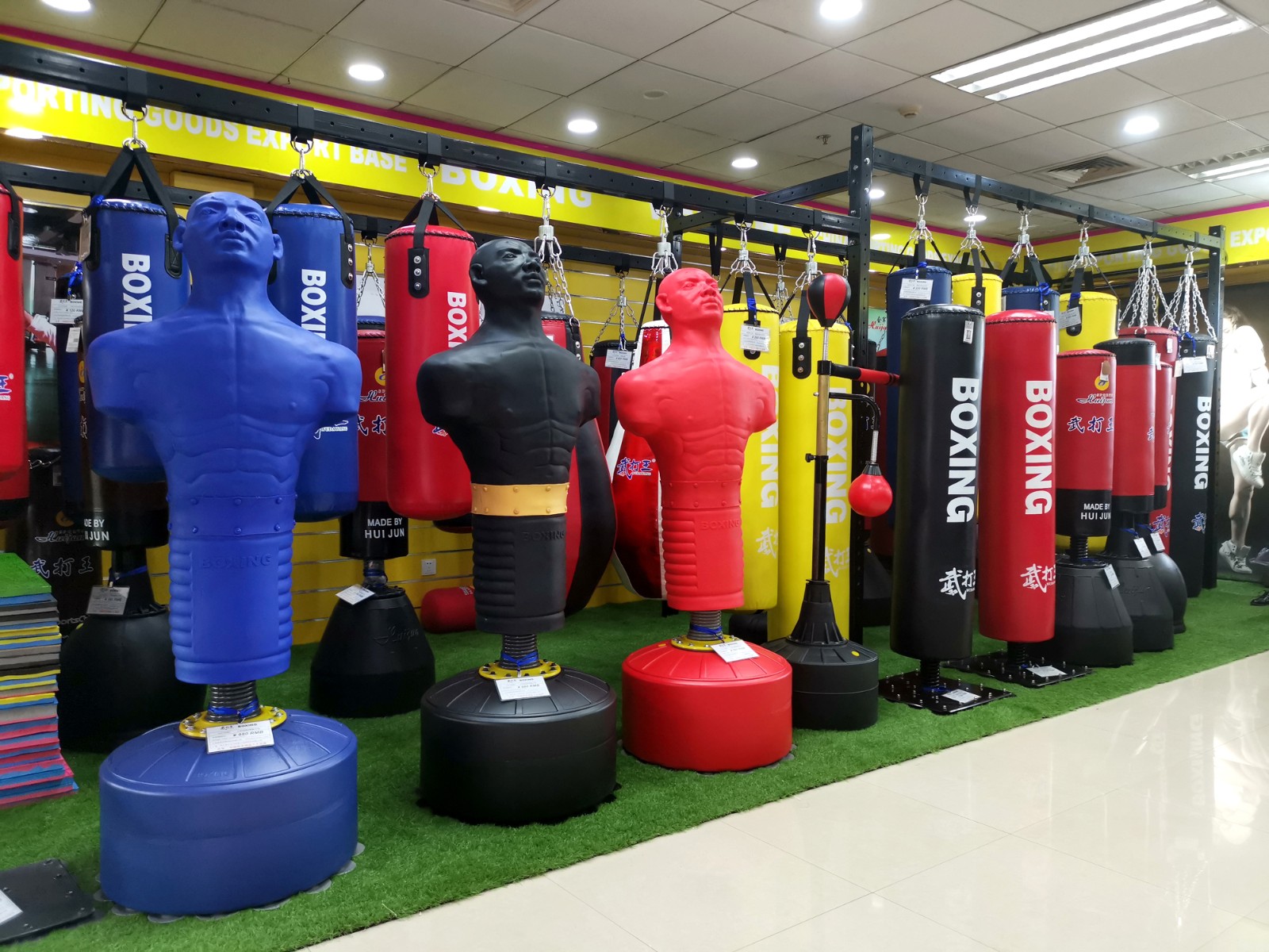 Union army adult boxing gloves children half finger taekwondo free boxing ring boxing ring professional fighting