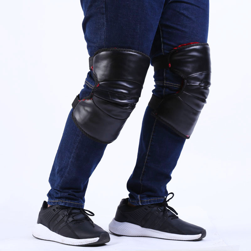 Factory Supply Winter Cycling Cold Protection Motorcycle Kneecap Adult Outdoor Cycling Kneepad Warm Leg Kneepad