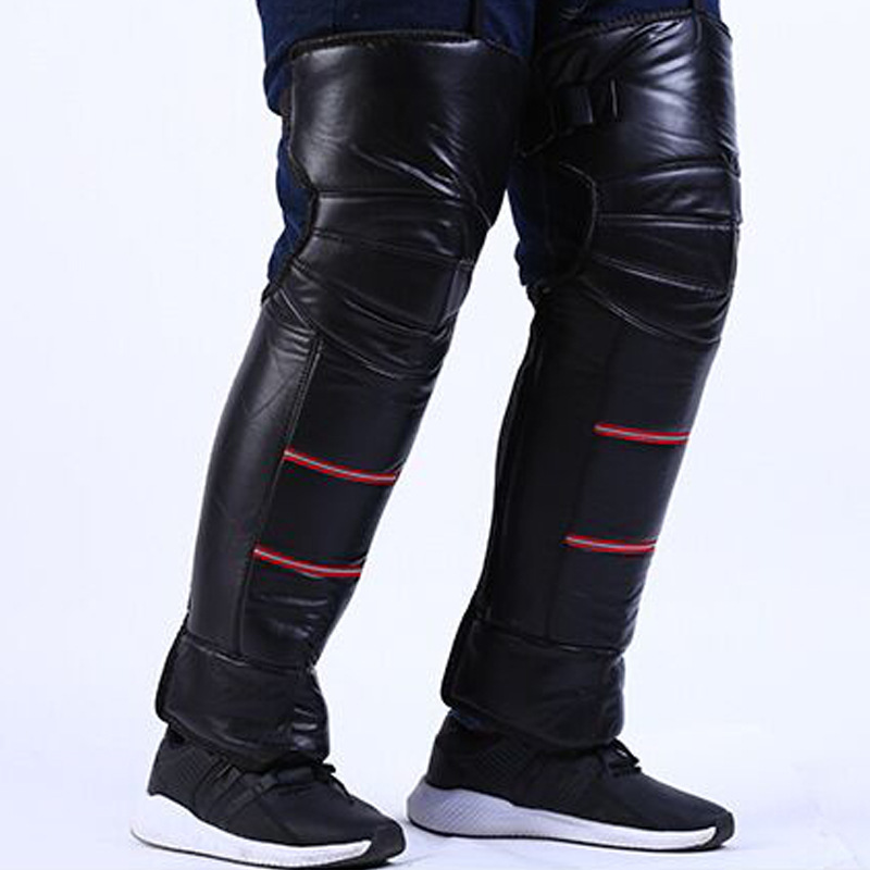 Factory Supply Winter Cycling Cold Protection Motorcycle Kneecap Adult Outdoor Cycling Kneepad Warm Leg Kneepad