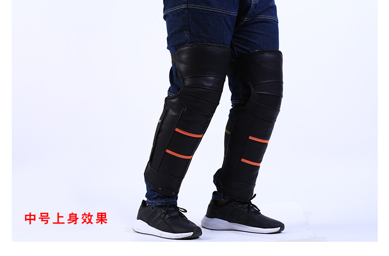 Factory Supply Winter Cycling Cold Protection Motorcycle Kneecap Adult Outdoor Cycling Kneepad Warm Leg Kneepad