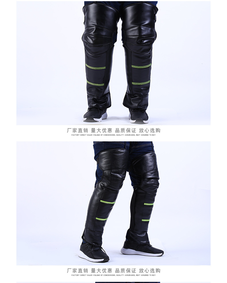 Factory Supply Winter Cycling Cold Protection Motorcycle Kneecap Adult Outdoor Cycling Kneepad Warm Leg Kneepad