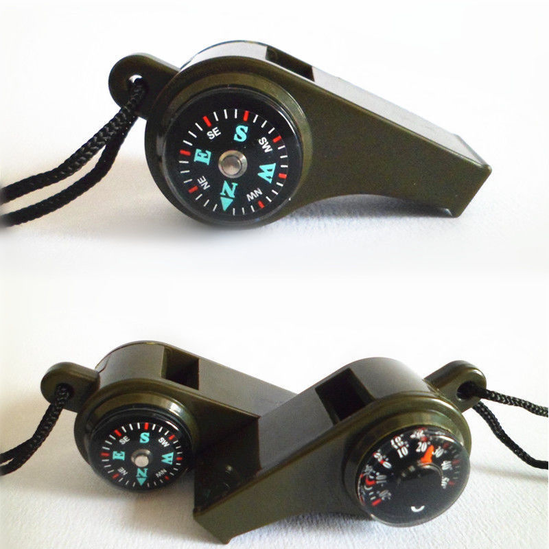 Sound with Lanyard Whistle Survival Whistle High Frequency Whistle Outdoor Multifunctional Military Whistle Whistle Horn