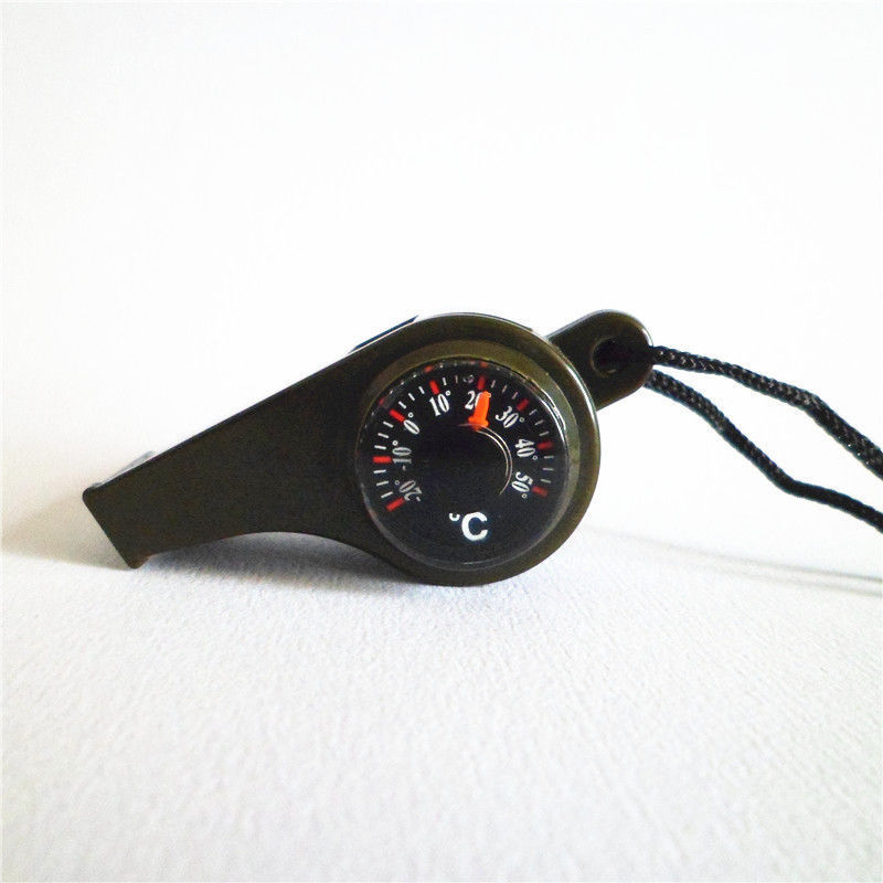 Sound with Lanyard Whistle Survival Whistle High Frequency Whistle Outdoor Multifunctional Military Whistle Whistle Horn