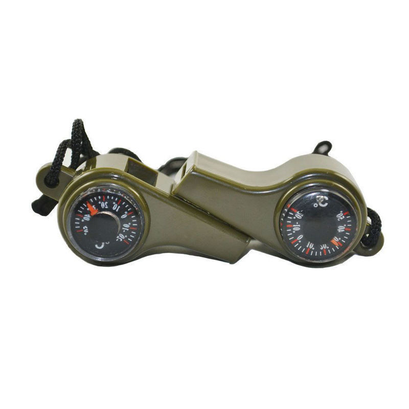 Sound with Lanyard Whistle Survival Whistle High Frequency Whistle Outdoor Multifunctional Military Whistle Whistle Horn