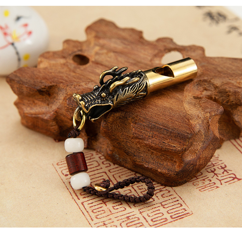 Retro Pure Brass Whistle Brass Faucet Whistle Key Pendants Men and Women Personality Outdoor Survival Password Whistle Retro Pure Brass Whistle Brass Faucet Whistle Key Pendants Men and Women Personality Outdoor Survival Password Whistle