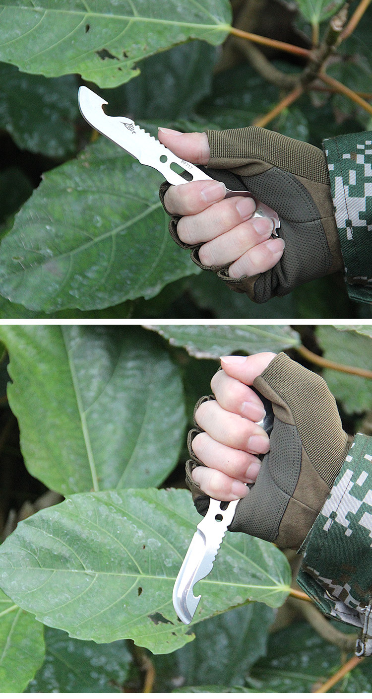 Multifunctional Camping Tableware Knife, Fork and Spoon Integrated Outdoor Knife Camping Survival Knife Treble Whistle Multifunctional Camping Tableware Knife, Fork and Spoon Integrated Outdoor Knife Camping Survival Knife Treble Whistle