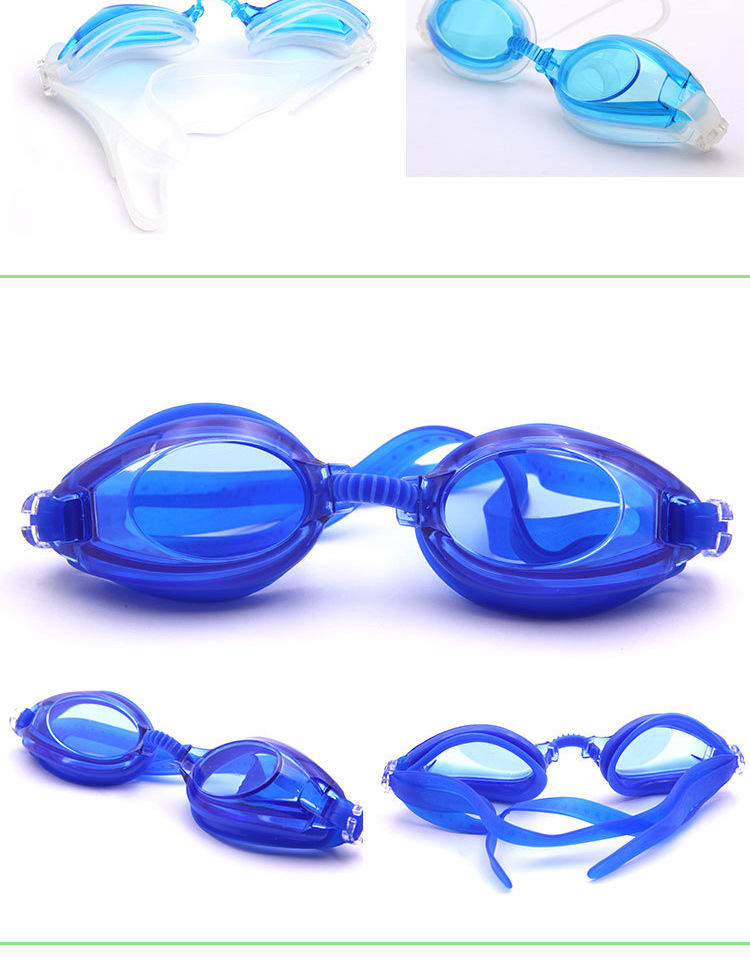 Adult swimming goggles are waterproof, fog-proof, uv-proof, hd, and transparent for both men and women Adult swimming goggles are waterproof, fog-proof, uv-proof, hd, and transparent for both men and women