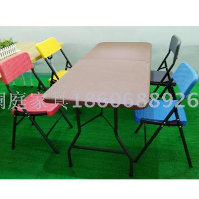 rattan folding chair HDPE plastic rental foldable portable plastic stackable chair