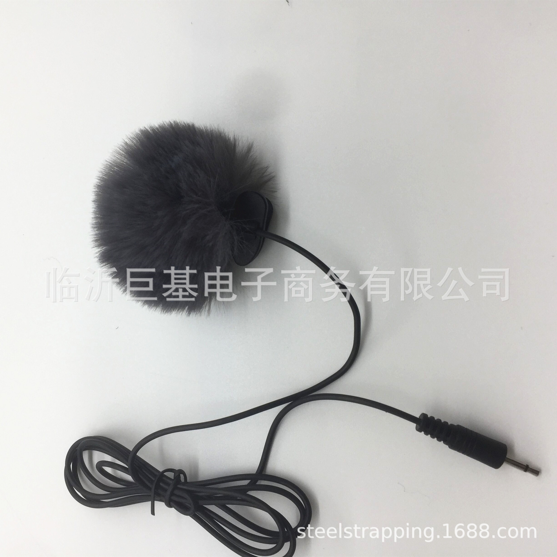 Outdoor Collar Clip Microphone Microphone Cover Chest Jacket Windproof Cover Bee Collar Clip Furry Windscreen Cover