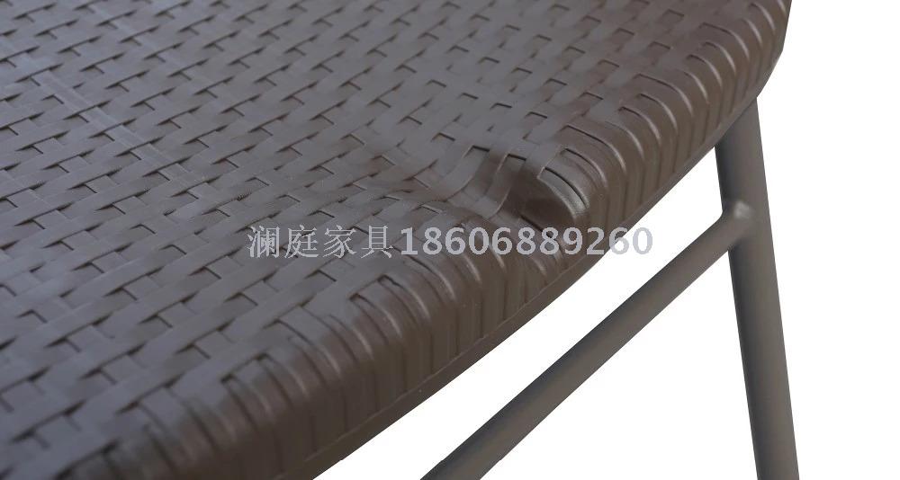 Heavy Duty Rattan Plastic Folding Chair Commercial Quality for Outdoor Events, hdpe plastic folding chair