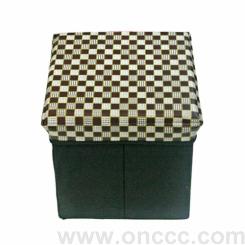 Circular pattern octagonal stool stool folding chairs folding chair storage stool