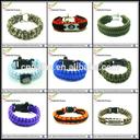 Stainless steel clasp bracelet, plastic buckle bracelet, survival cord bracelet