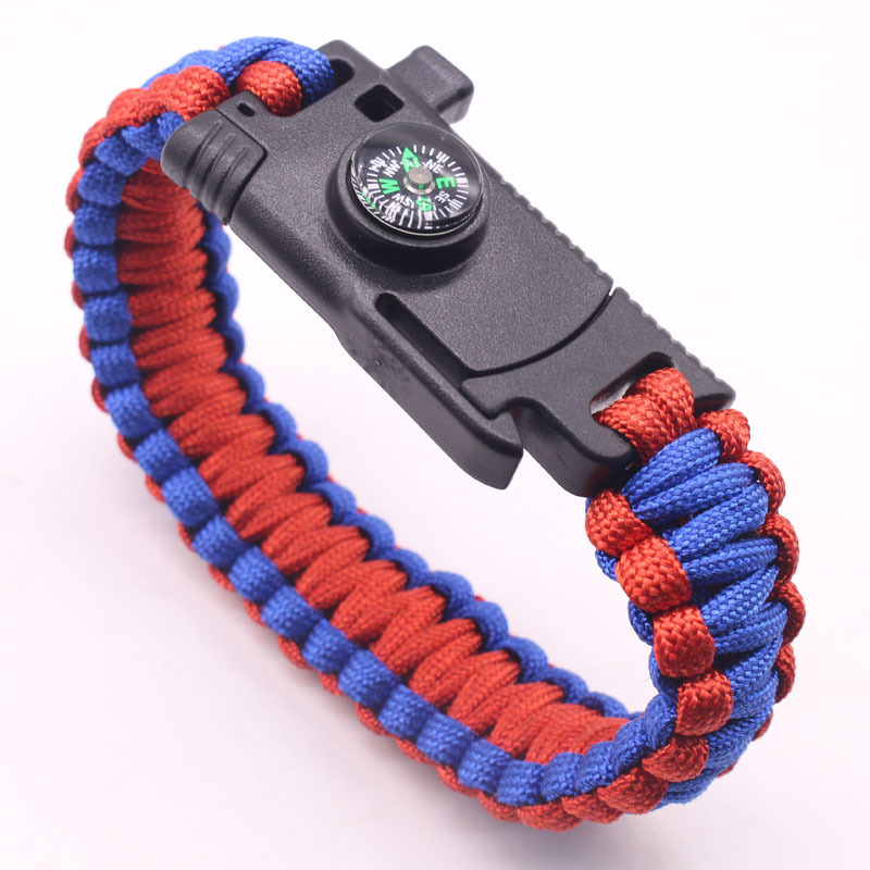 Knife Outdoor Fire Knife Multifunctional Carrying Strap Camping Survival Outdoor Adventure Emergency Bangle Bracelet