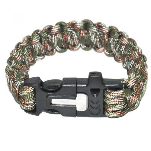 Sparking outdoor survival bracelet parachute cord safety rope lifeline escape outdoor equipment Sparking outdoor survival bracelet parachute cord safety rope lifeline escape outdoor equipment