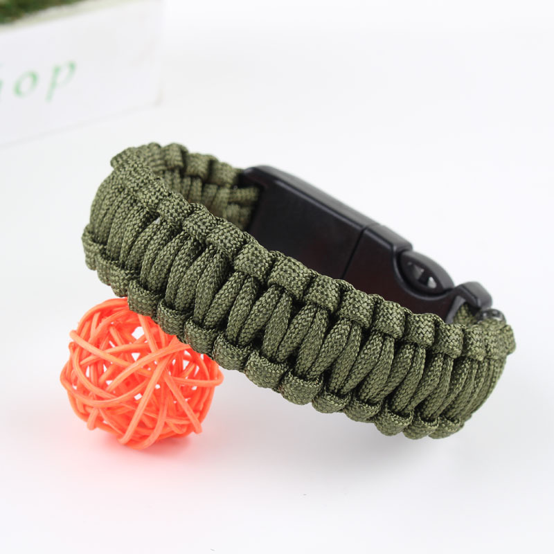 Survival Bracelet MultiFunction FiveinOne MultiFunction Outdoor Umbrella Rope Camping Adventure SevenCore Rescue Rope