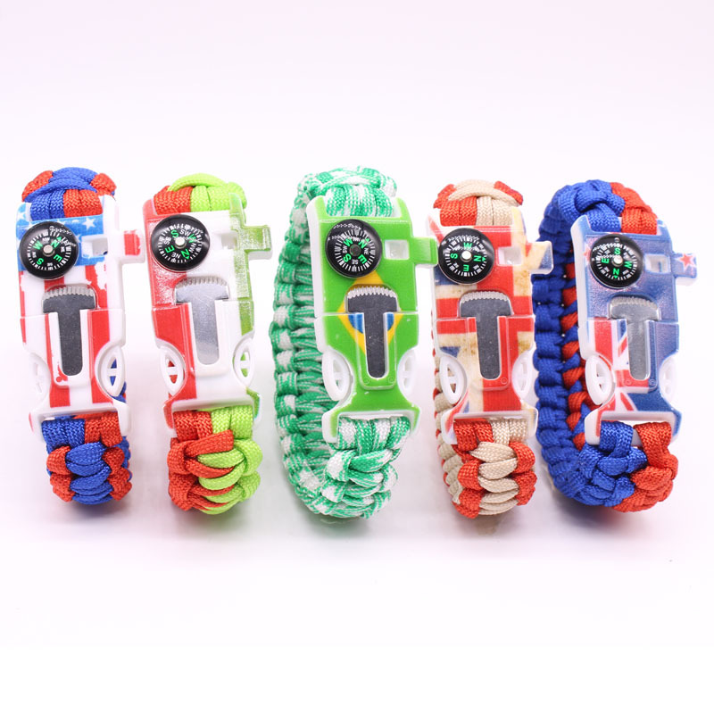 Survival Bracelet MultiFunction FiveinOne MultiFunction Outdoor Umbrella Rope Camping Adventure SevenCore Rescue Rope Survival Bracelet MultiFunction FiveinOne MultiFunction Outdoor Umbrella Rope Camping Adventure SevenCore Rescue Rope