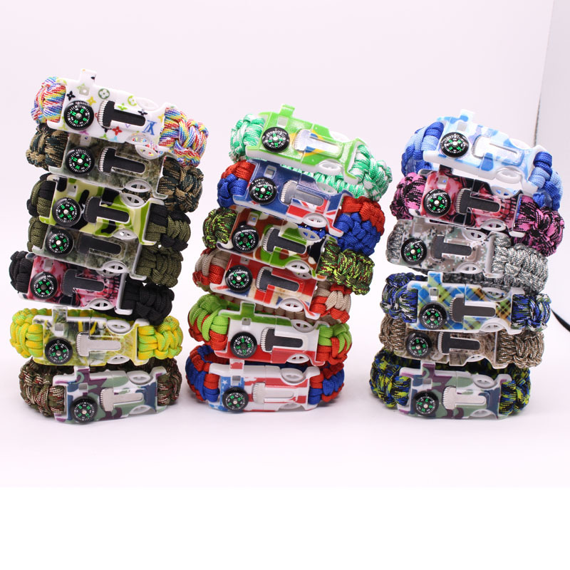 Survival Bracelet MultiFunction FiveinOne MultiFunction Outdoor Umbrella Rope Camping Adventure SevenCore Rescue Rope Survival Bracelet MultiFunction FiveinOne MultiFunction Outdoor Umbrella Rope Camping Adventure SevenCore Rescue Rope