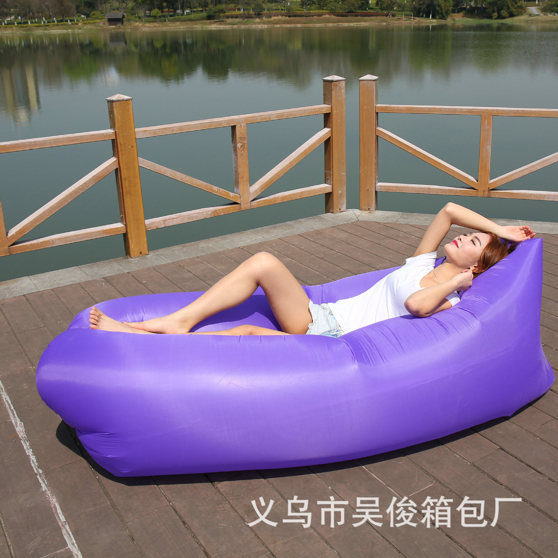 Inflatable Sofa Outdoor Lazy Sofa Bed Factory Portable Beach Sleeping Bag Folding Single Air Sofa Air Cushion Inflatable Sofa Outdoor Lazy Sofa Bed Factory Portable Beach Sleeping Bag Folding Single Air Sofa Air Cushion