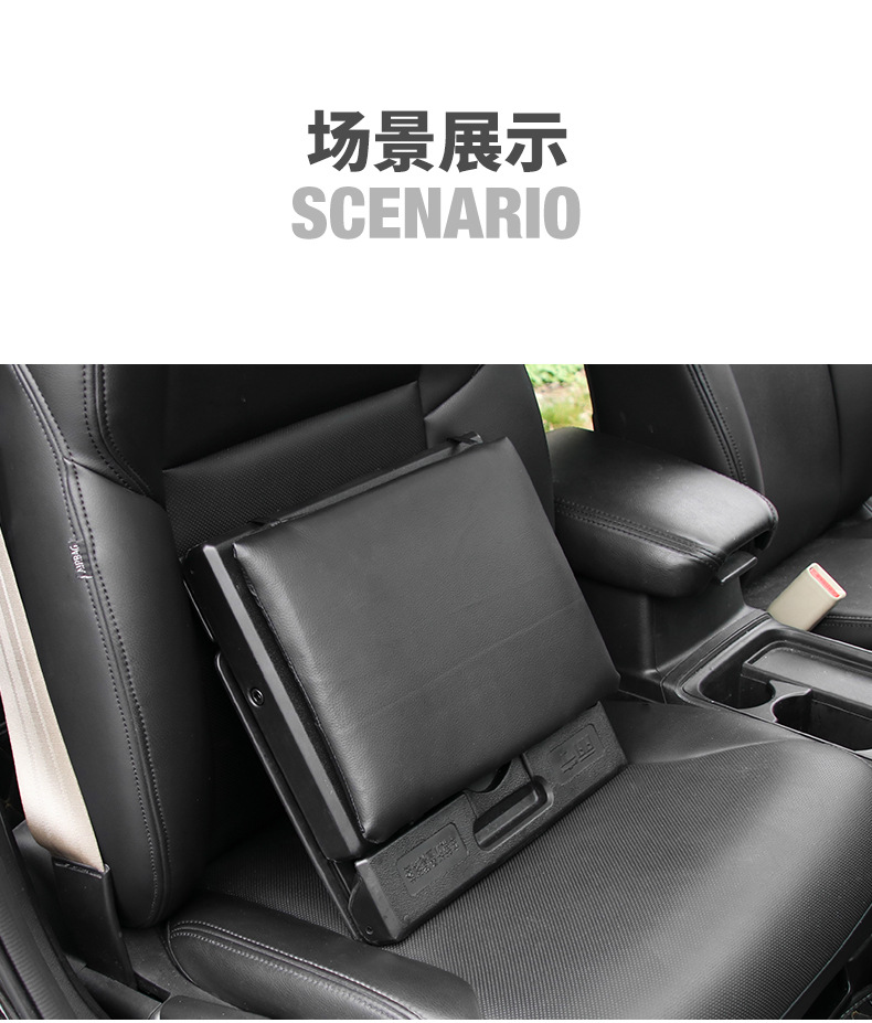 Car Foot Bench Foot Pedal Portable Travel Footstool Sleeping Long Distance Travel Inflatable Foot Mat Foot Pedal R-3600