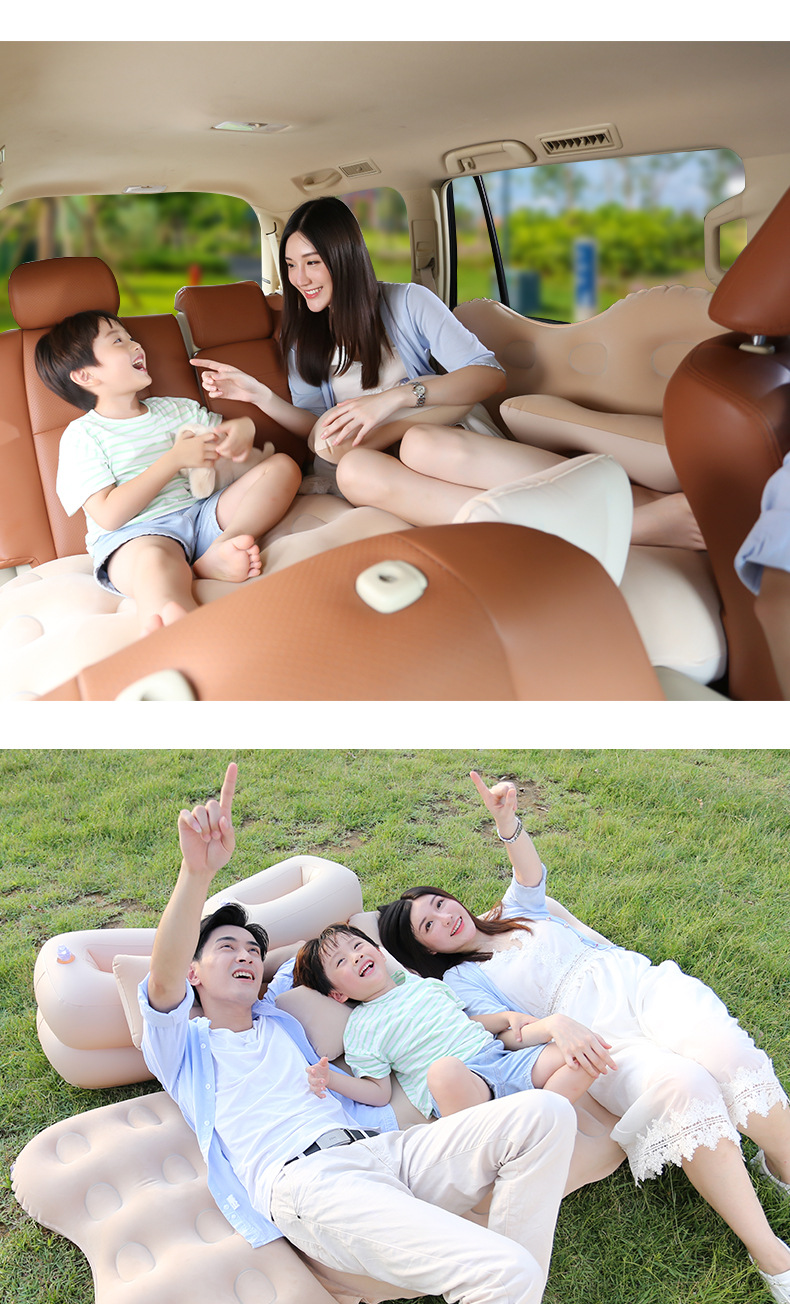 Vehicle-Mounted Inflatable Bed Car Rear Bed Travel Mattress Car Sleeping Pad Rear Seat Air Cushion Bed Car Sleeping Bed Vehicle-Mounted Inflatable Bed Car Rear Bed Travel Mattress Car Sleeping Pad Rear Seat Air Cushion Bed Car Sleeping Bed