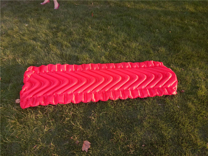 Outdoor ultralight camp inflatable sleeping pad Outdoor ultralight camp inflatable sleeping pad