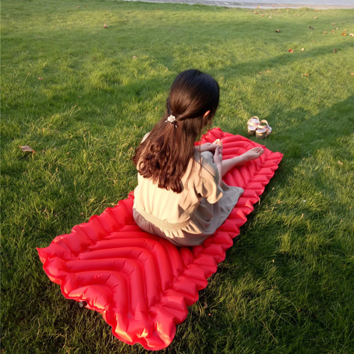 Outdoor ultralight camp inflatable sleeping pad Outdoor ultralight camp inflatable sleeping pad