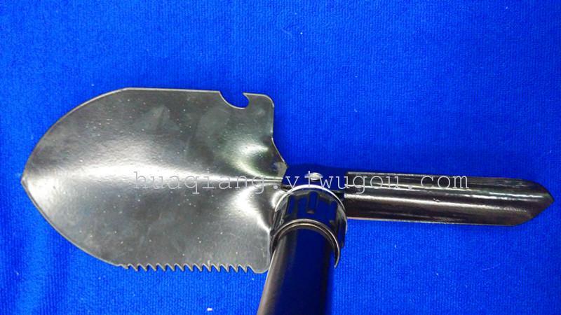 Multifunctional rescue field shovel spade camping tackle fishing tackle Germany folding shovel