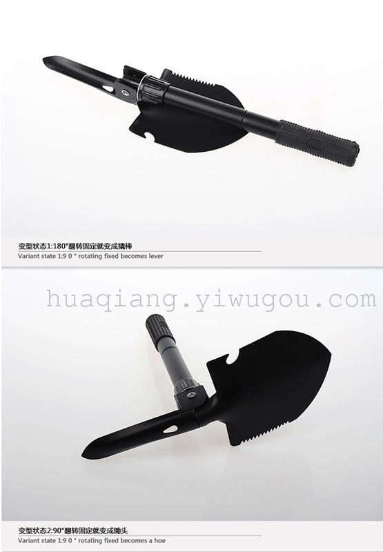 Multifunctional rescue field shovel spade camping tackle fishing tackle Germany folding shovel Multifunctional rescue field shovel spade camping tackle fishing tackle Germany folding shovel
