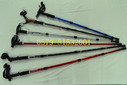 Section 3 grip of Cork trekking poles ski stick aluminum trekking poles