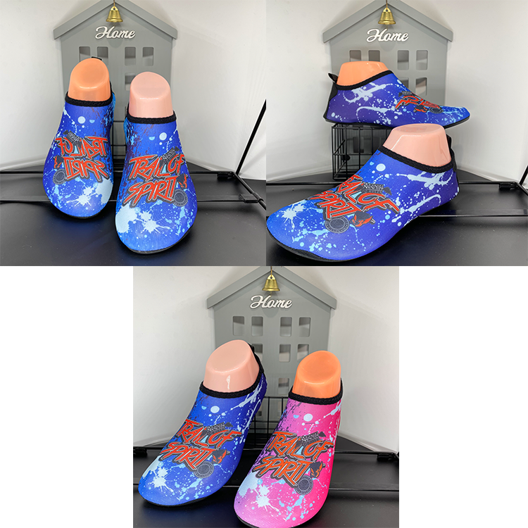 2021 Wear-Resistant Breathable Beach Shoes Summer Outdoor Stream Trekking Shoes Seaside Non-Slip Wading Beach Socks