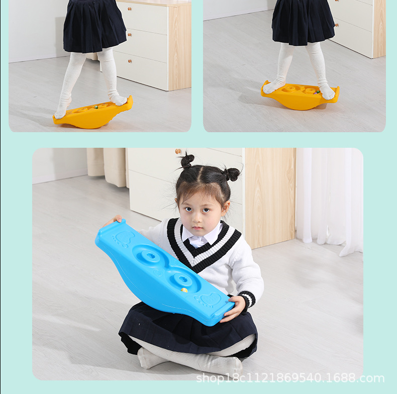 Kindergarten Sensory Training Equipment Balance Seesaw Balance Board Children's Balance Table Rock Seesaw Toy