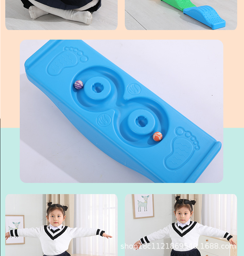 Kindergarten Sensory Training Equipment Balance Seesaw Balance Board Children's Balance Table Rock Seesaw Toy