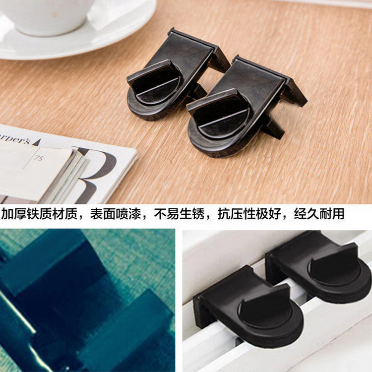 Doors and Windows child safety anti-theft protection lock push-pull plastic steel alloy translation window safety lock