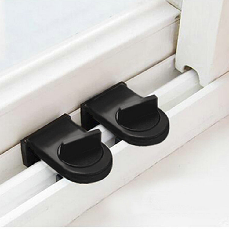 Doors and Windows child safety anti-theft protection lock push-pull plastic steel alloy translation window safety lock