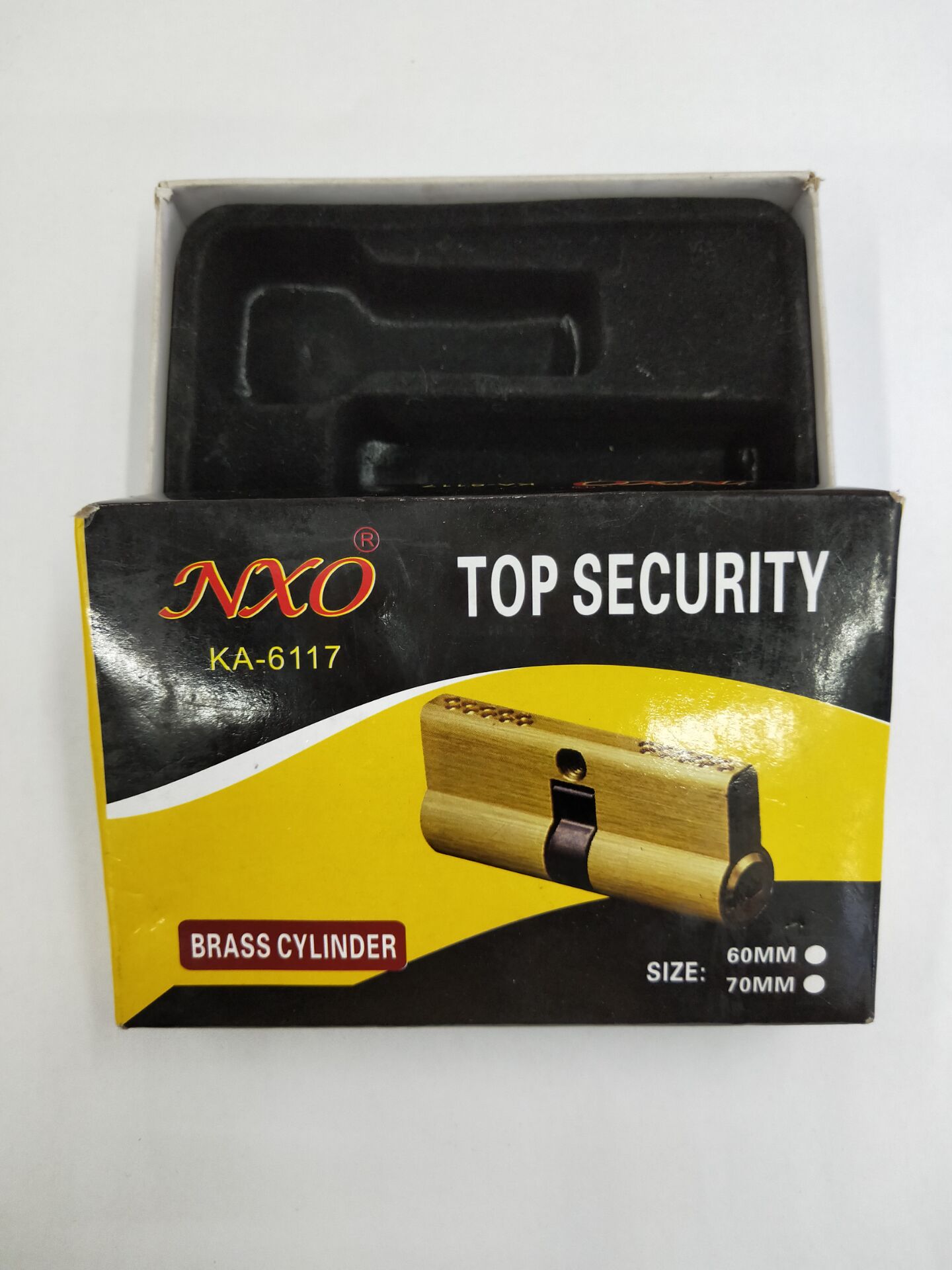 Yituo factory direct sales of copper 70 center new plastic box small packaging door universal lock center