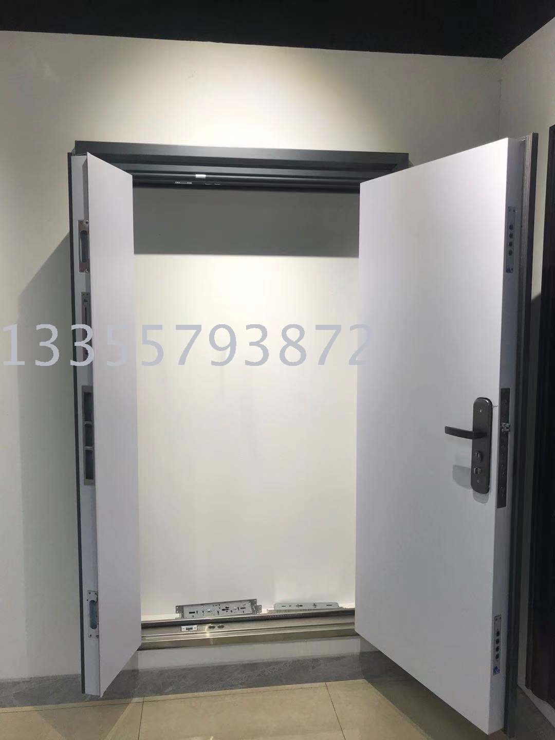 Class A Anti-Theft Door Household Entrance Door Smart Fingerprint Lock Door Steel Safety Door