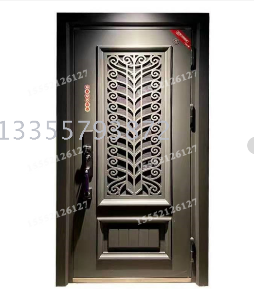 Class A Anti-Theft Door Household Entrance Door Smart Fingerprint Lock Door Steel Safety Door